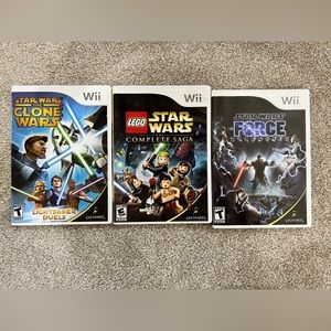 Nintendo Wii Star Wars Games